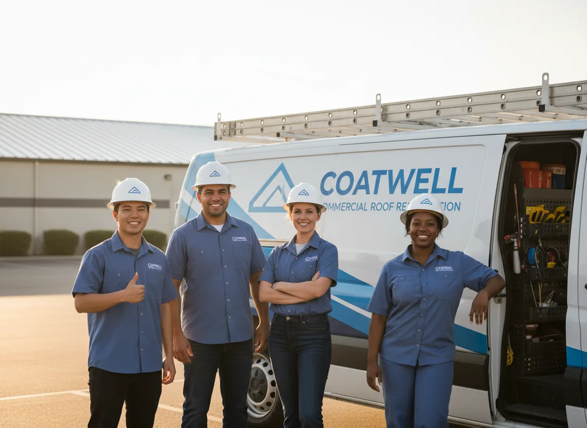 Commercial roof coating company in Hannaford, ND